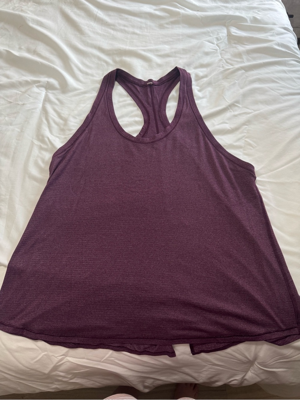 lululemon all Tied up Tank - Heathered Purple